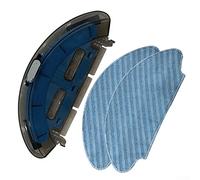 1 plaque de serpillière + 2 chiffons de réservoir d'eau pour aspirateur robot pour Medion MD 19601