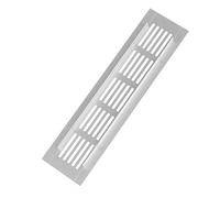 1 plaque de ventilation perforée en alliage d'aluminium for montage mural et au plafond, for la ventilation de la salle de bain, de la cuisine et du bureau.(50mmx150mm)