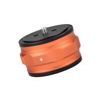 1 plaque de verrouillage en métal à dégagement rapide pour trépieds et stabilisateurs, détachement rapide, design léger, adaptateur de montage rapide