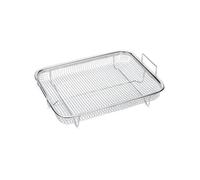 1 plat à four 1 panier à griller en acier inoxydable 1 grille antiadhésive 1 plateau 1 grille métallique