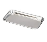 1 plateau médical en acier inoxydable pour outils médicaux au travail plateau à outils plateau d'atelier