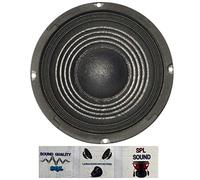1 Plug & Sound S-108 Noir woofer 25 cm 250 mm diamètre 10" 75 Watts rms 150 Watts Max avec impédance 8 ohms pour Maison sensibilité 88 DB, 1 pièce + 3 Sticker Cadeau