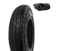 1 pneu 4.00-10 + chambre à air pneu renforcé TUBE TYPE 4 PR TT pour chariot remorque pour bateau de rechange chariot agricole