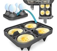 1 pocheuse et cuiseur à œufs ZauberFry 2 en 1 compatible avec les friteuses à air chaud Ninja AF400EU, AF451EU, AF500DE et SL400EU - Accessoires de qualité alimentaire et résistant à la température