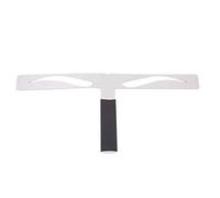 1 pochoir à sourcils droits en forme de T pour positionner le maquillage, règle d'équilibre permanente des sourcils, outils de beauté