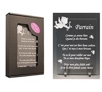 1 Poème Parrain - Ange (spécialiste des Cadeaux Parrain Marraine Baptême)