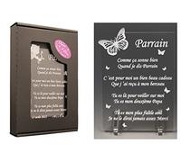 1 Poème Parrain - Papillon (spécialiste des Cadeaux Parrain Marraine Baptême)