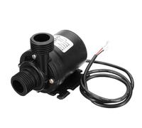 1 pompe à eau de suralimentation 12 V 24 V, moteur à connecteur rapide, petite pompe à eau de suralimentation, refroidissement par eau de rocaille, pompe à faible bruit for aquarium(24V DC)