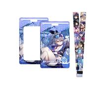 1 porte-cartes Honkai : Star Rail Anime Campus Étudiant Repas Manchons Mignon Sangle (Style 6)