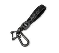 1 Porte-clés de Voiture en Cuir Tressé pour Skoda Superb Combi Scout/Facelift 3V ab Bj.2019 Anneau en D Anti-perte et Mousqueton en Alliage de Zinc Robuste