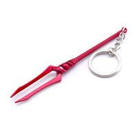 1 porte-clés en métal modèle lance de Longinus, style 1, taille unique