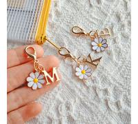 1 Porte-clés Lettre - Nom/Initiale (A-Z) - Cadeau durable, convient aux hommes et aux femmes - Applicable pour les porte-clés avec les initiales du père, de la mère, de l'enseignant, de l'ami, peut êt