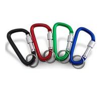 1 Porte Cles Mousqueton 5.5 Cm Pratique Pour Tout Accrocher G