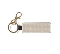 1 porte-clés rectangulaire en cuir, porte-clés, mini pendentif artisanal,Conception d'animaux de compagnie pour chiens Bedlington Terrier
