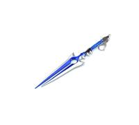 1 porte-clés Warcraft avec lame de lance pour les fans d'anime avec affichage, style 1, taille unique