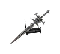 1 porte-clés Warcraft avec lame de lance pour les fans d'anime avec affichage, Style 9, taille unique