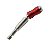 1 Porte-embout Magnétique Pivotant For Foret, Extension De Foret Pivotante, 1/4 Pouce, Vis Pivotante À Dégagement Rapide Hexagonale(Red)