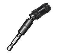 1 Porte-embout Magnétique Pivotant For Foret, Extension De Foret Pivotante, 1/4 Pouce, Vis Pivotante À Dégagement Rapide Hexagonale(Black)