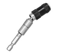 1 Porte-embout Magnétique Pivotant For Foret, Extension De Foret Pivotante, 1/4 Pouce, Vis Pivotante À Dégagement Rapide Hexagonale(Silver)