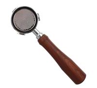 1 porte-filtre sans fond de 51 mm compatible avec les machines à expresso DeLonghi EC680 et EC685 en acier inoxydable avec panier