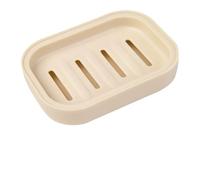 1 Porte-Savon en Plastique avec 2 Flocons de Savon Couleur aléatoire, Portable, Voyage, Papier, Accessoires Salle Bain Essentiels au Quotidien pour Une Utilisation sous La Douche(Khaki)