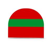 1 porte-serviettes en acrylique de 4 mm d'épaisseur imprimé double face pour table de cuisine et de salle à manger, utilisation tout au long de l'année, drapeau de la Guinée équatoriale