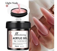 1 Pot 150g Poly Gel Pour Ongles Uv Led Durci Constructeur Gel Pour Ongles Acrylique Cristal Extension D'ongle Gel Pour Ongles Bricolage À La Maison Salon.01.