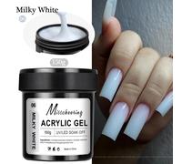 1 Pot 150g Poly Gel Pour Ongles Uv Led Durci Constructeur Gel Pour Ongles Acrylique Cristal Extension D'ongle Gel Pour Ongles Bricolage À La Maison Salon.06.