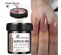 1 Pot 150g Poly Gel Pour Ongles Uv Led Durci Constructeur Gel Pour Ongles Acrylique Cristal Extension D'ongle Gel Pour Ongles Bricolage À La Maison Salon.03.