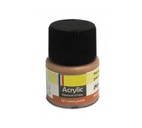 1 pot peinture de maquette : cuivre jaune n° 12-12 ml - pour heller - accessoire maquette