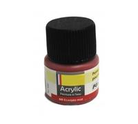1 pot peinture de maquette : ecarlate mat n° 60-12 ml - pour heller - accessoire maquette