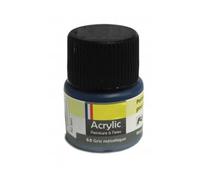 1 pot peinture de maquette : gris métallique n° 53-12 ml - pour heller - accessoire maquette