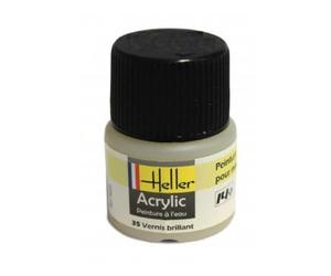 1 pot peinture de maquette : vernis brillant n° 35-12 ml - pour heller - accessoire maquette