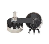 1 potentiomètre à film de carbone RV30YN 20S - Contrôle industriel - Convertisseur de fréquence - Contrôle de vitesse - Interrupteur spécial avec capuchon à bouton à cadran (B502 B5K, capuchon de