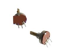 1 potentiomètre de type 13 5 K, modèle d'avion de jeu, rotatif, 220 degrés, longueur de l'axe 14 mm, longueur du pied 6,5 mm