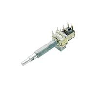 1 potentiomètre double 40 Ω, double axe, double réglage, interrupteur de réinitialisation, interrupteur à pression 40R, audio de voiture, navigation