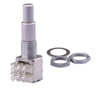 1 potentiomètre empilé B5K/B10K/B50K/B100K/B250K/B500K Double potentiomètre concentrique empilé avec détente centrale
