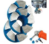 1 pouce Durable Mini Flat Grinding Head,Recision Diamond Flat Grinding Head pour meuleuse angulaire, polissage et ébavurage de pierre, béton et métal (3)