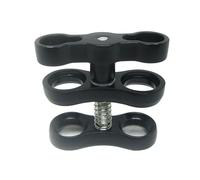 1 Pouce Rotule Papillon Clip Plongée Lumière Bras Clip Adaptateur Support Support pour pour Action SLR Caméra Sous-Marine