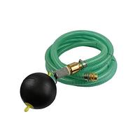 1'' pouce Tuyau d'aspiration et de refoulement 25 mm de diamètre intérieur avec prise flottante (boule flottante DN 145-150 mm) + 1'' AG raccord double (9 m)