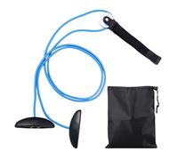 1 poulie, 1 sac à cordon en tissu Oxford noir, sangle de bras, poulie d'épaule sur la porte, soulagement de la douleur, outil de rééducation des bras
