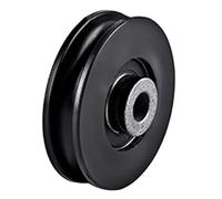 1 poulie de roulement en nylon ronde de rechange pour équipement de fitness, poulie de remise en forme, poulie ronde de remise en forme, roulement de roue de rechange