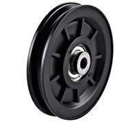 1 poulie de roulement en nylon ronde de rechange pour équipement de fitness, poulie de remise en forme, poulie ronde de remise en forme, roulement de roue de rechange