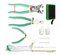 1 Précision D'outils De Verre Et Carreaux Set Glass Pour Les Besoins Coupe Et Pressage Avec Outil Résistance À L'usure Des Poignées Ergonomiques