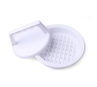 1 Presse à Hamburger Ronde en Plastique Alimentaire - Moule Steak haché Outil de Cuisine for la préparation Hamburgers au bœuf grillé