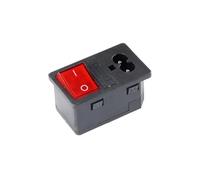 1 prise électrique AC-01 AC-14-F16 avec interrupteur à bascule 250 V en laiton 10 A(DB-8-8 KCD4)