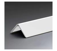 1 protection d'angle autocollante en PVC - Protection étanche for angles de 89 degrés, durable et facile à installer(White,150cm)