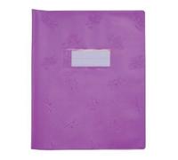 1 Protège cahier 17x22cm violet opaque
