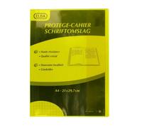 1 Protège cahier A4 jaune transparent