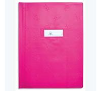 1 Protège cahier A4 rose opaque picto